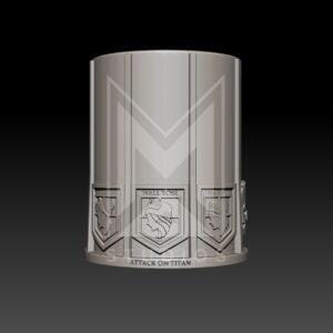 Glass Attack on Titan