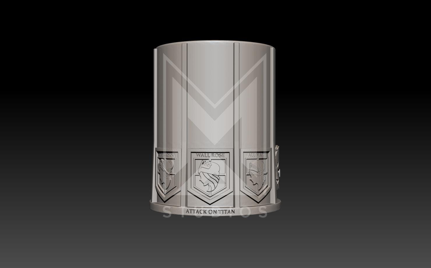 Glass Attack on Titan