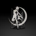 Silhouette Sailor Moon Logo