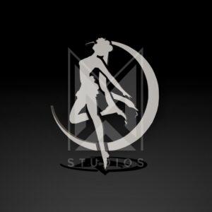Silhouette Sailor Moon Logo