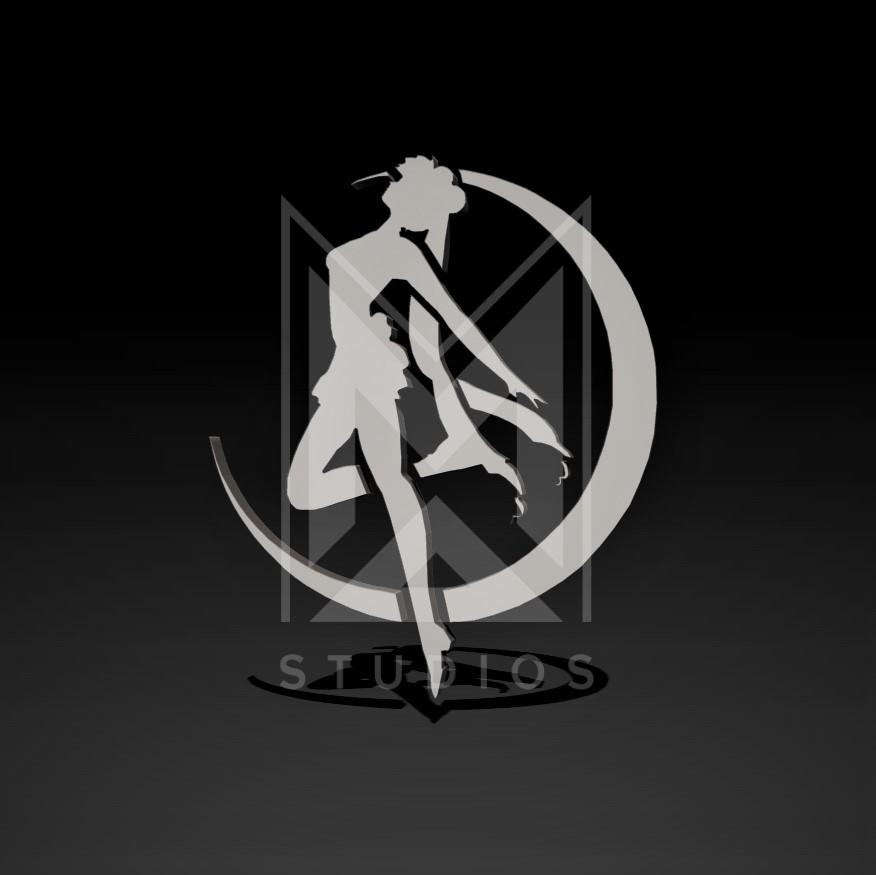 Silhouette Sailor Moon Logo