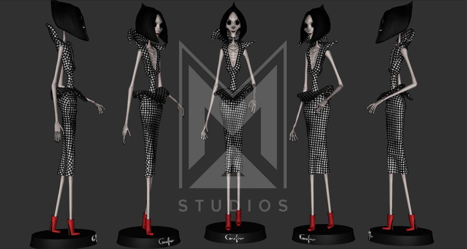 The other mother Coraline Beldam - M3D Studio