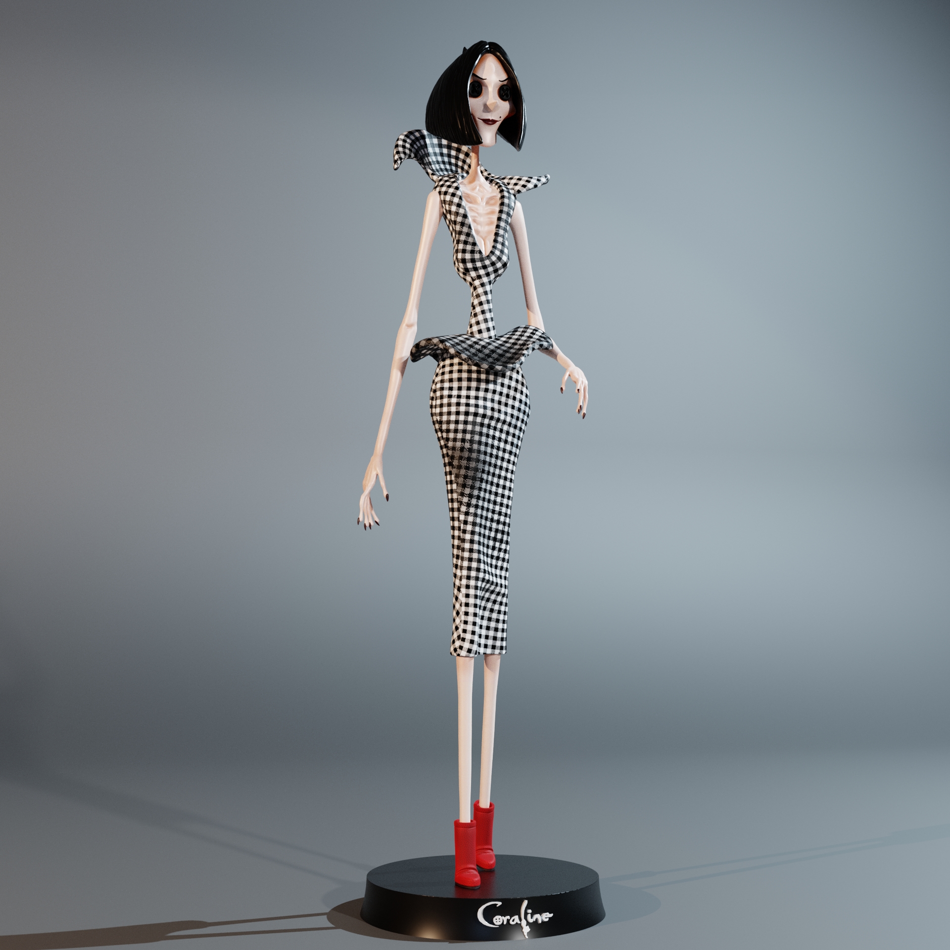 The Other Mother Coraline Beldam M3D Studio The Other Mother Coraline Beldam M3D Studio