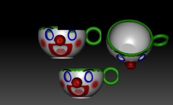 Little Clown Cup Mug - Image 2