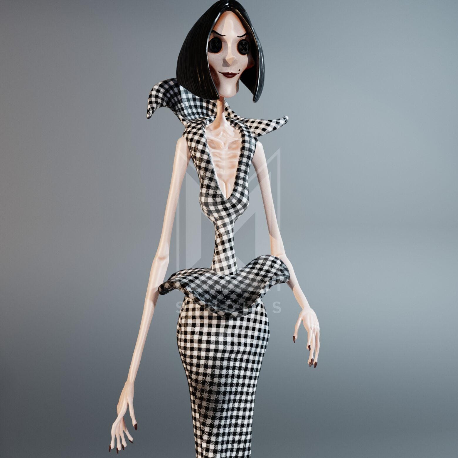 The Other Mother Coraline Beldam M3D Studio The Other Mother Coraline Beldam M3D Studio