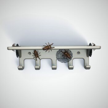 Key Holder Spiders Shelf