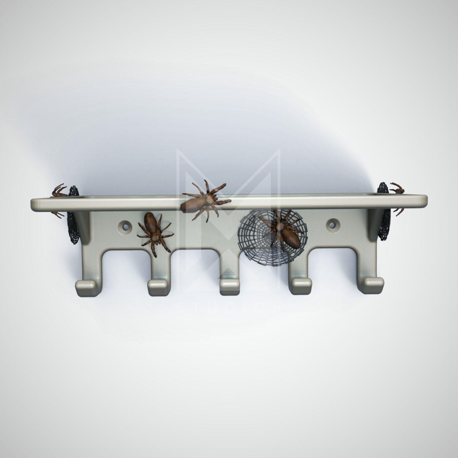 Key Holder Spiders Shelf