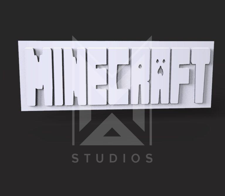Minecraft Logo - M3D Studio