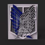 The body Scan Attack on Titan Logo