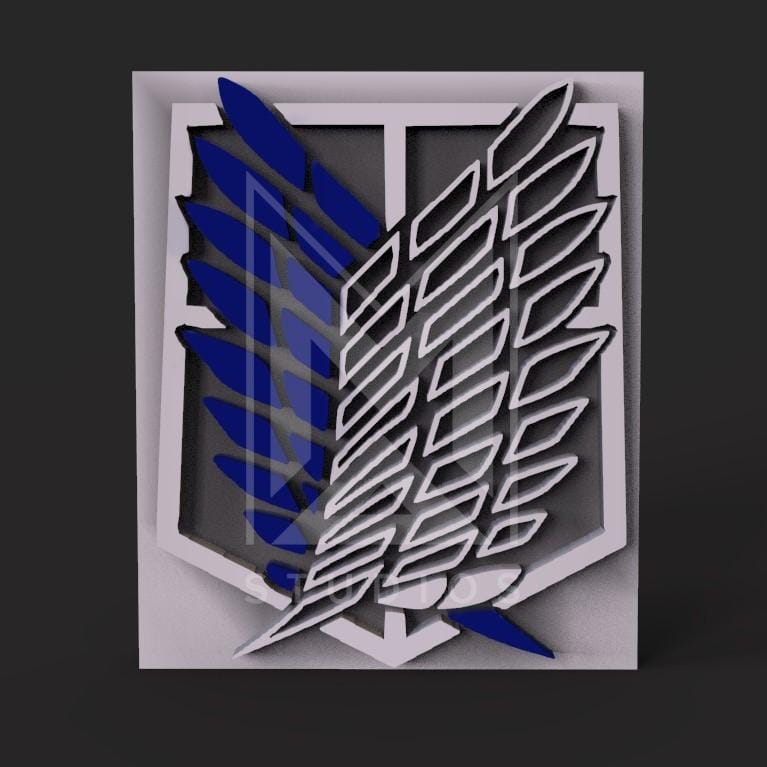 The body Scan Attack on Titan Logo