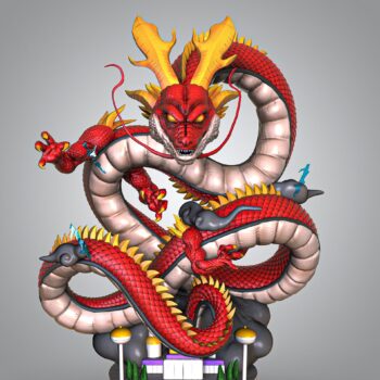 Shenron Red Definitive DragonBall GT Shenlong - Image 3