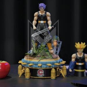 Trunks vs Cell Future SSJ