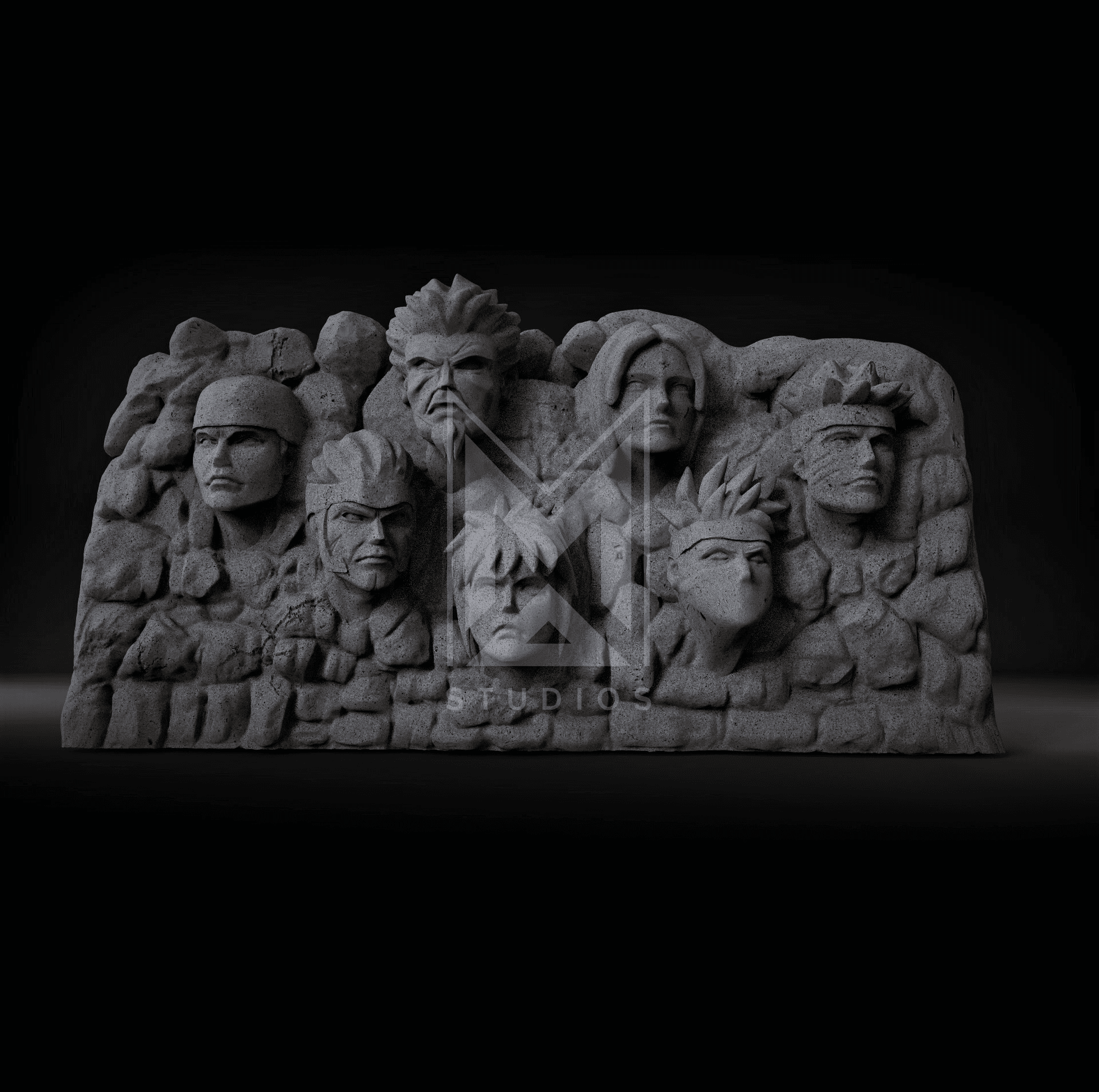 Mountain of the hokages