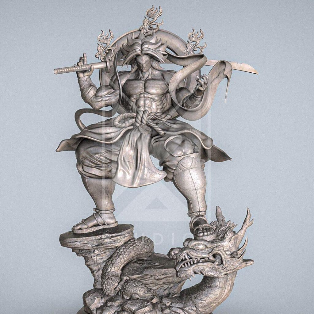 Broly Samurai - M3D Studio