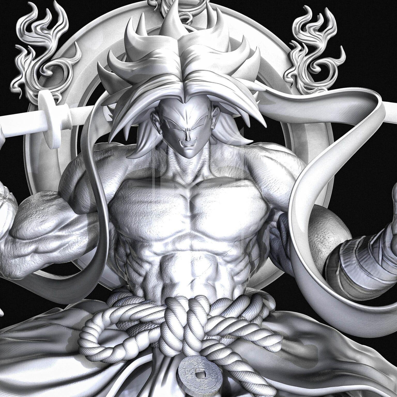 Broly Samurai - M3D Studio