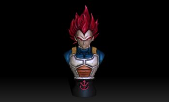 Vegeta Bust - Image 2