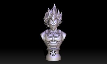 Vegeta Bust - Image 3