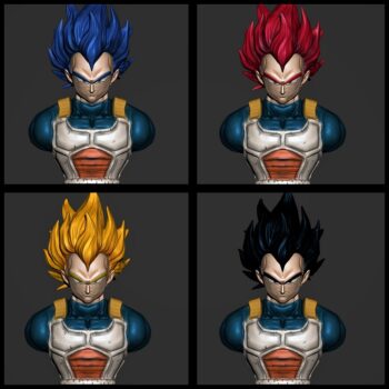 Vegeta Bust - Image 14