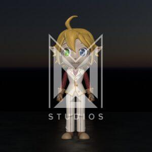 Aura Bella Fiora chibi