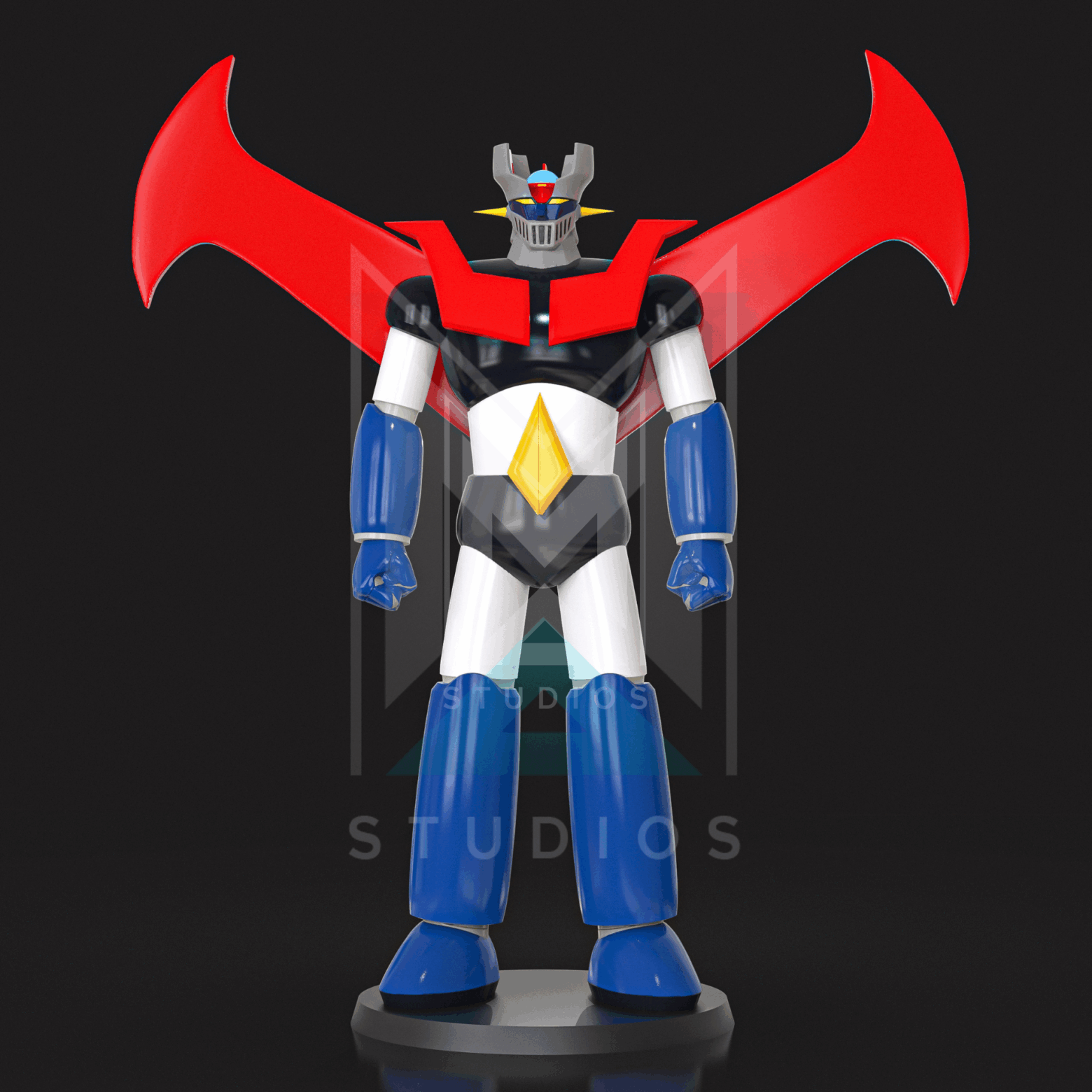 mazinger z 3d model