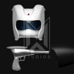 Koji Kabuto Helmet and Gun Mazinger Z