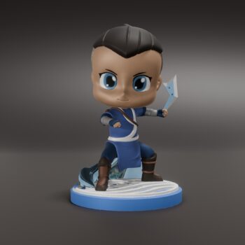 Sokka Chibi Avatar The Last Airbender - Image 4