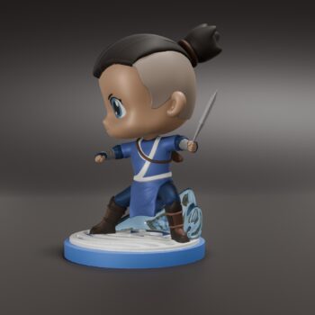 Sokka Chibi Avatar The Last Airbender - Image 6