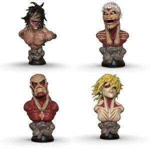 Titan Bust Pack Attack on Titan