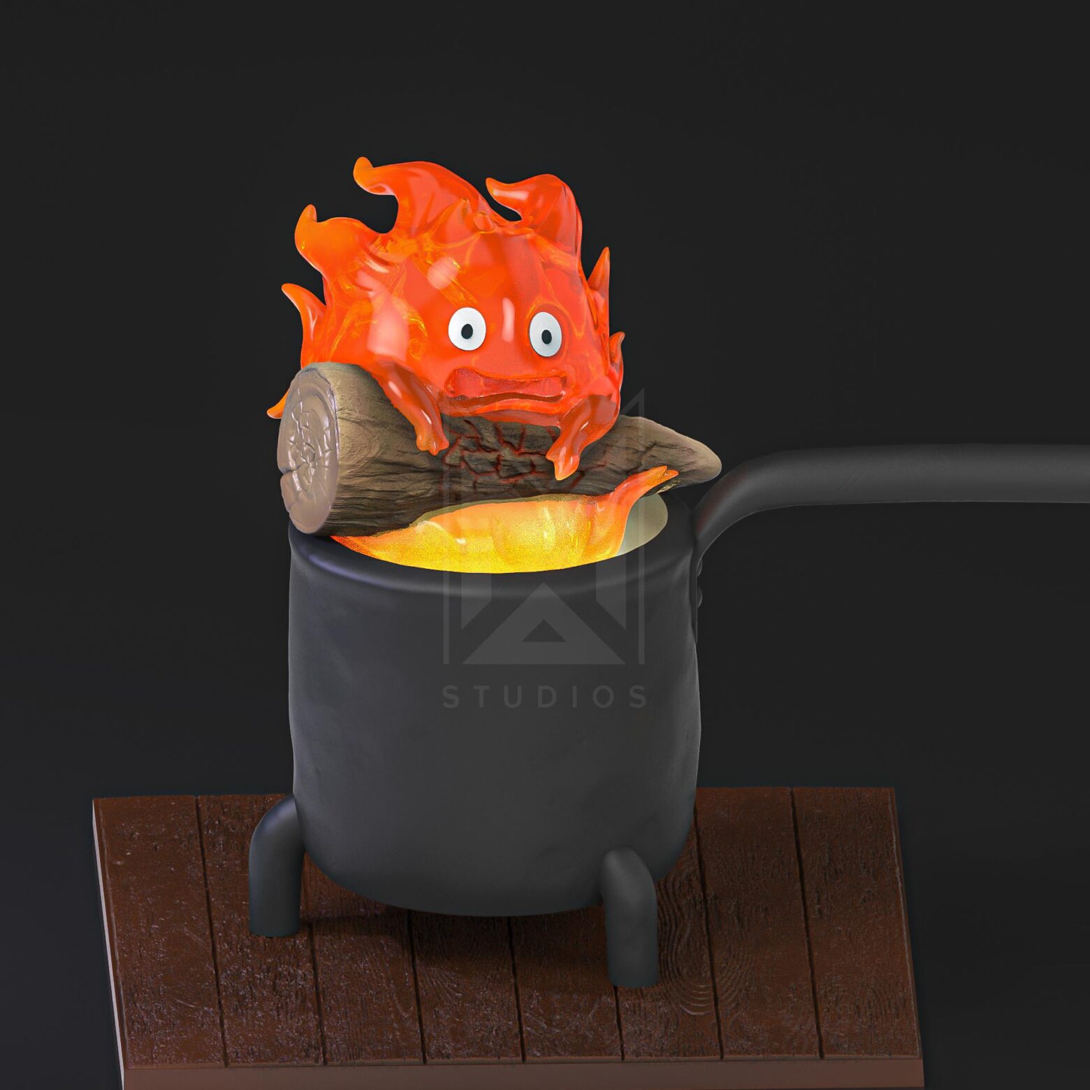 Calcifer Howl no Ugoku Shiro