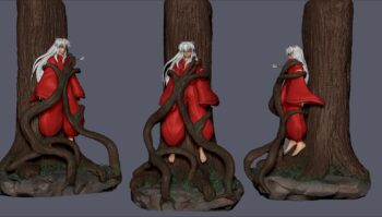 Inuyasha in tree - Image 7