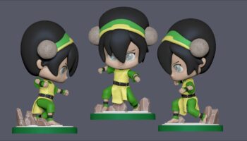 Toph Chibi Avatar The Last Airbender - Image 5