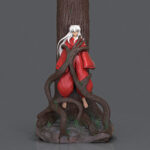 Inuyasha in tree