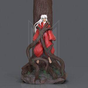 Inuyasha in tree