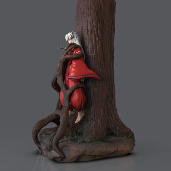 Inuyasha in tree - Image 6