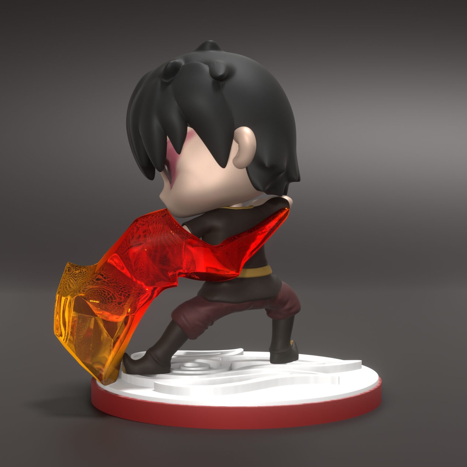 Zuko Chibi Avatar The Last Airbender - M3D Studio