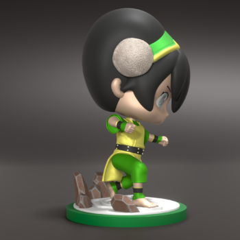 Toph Chibi Avatar The Last Airbender - Image 4