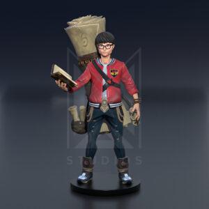 Faker Rise T1 3d model league of legends