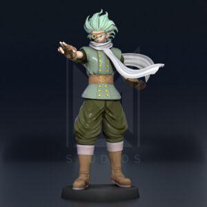 granolah 3d model dragon ball super