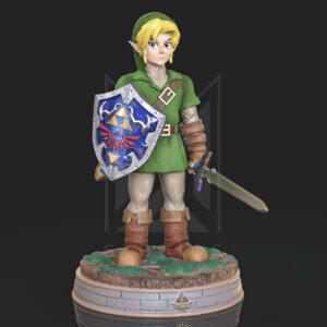 Link the Legend Of Zelda 3d model