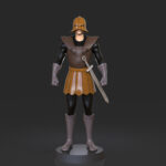 Iron Mask 3d model Mazinger Z