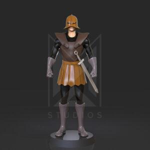 Iron Mask 3d model Mazinger Z