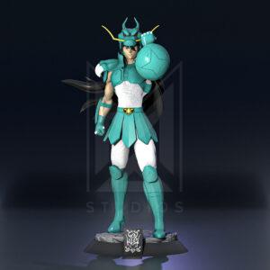 Shiryu 3d model saint seiya