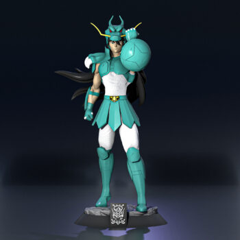 Shiryu 3d model saint seiya