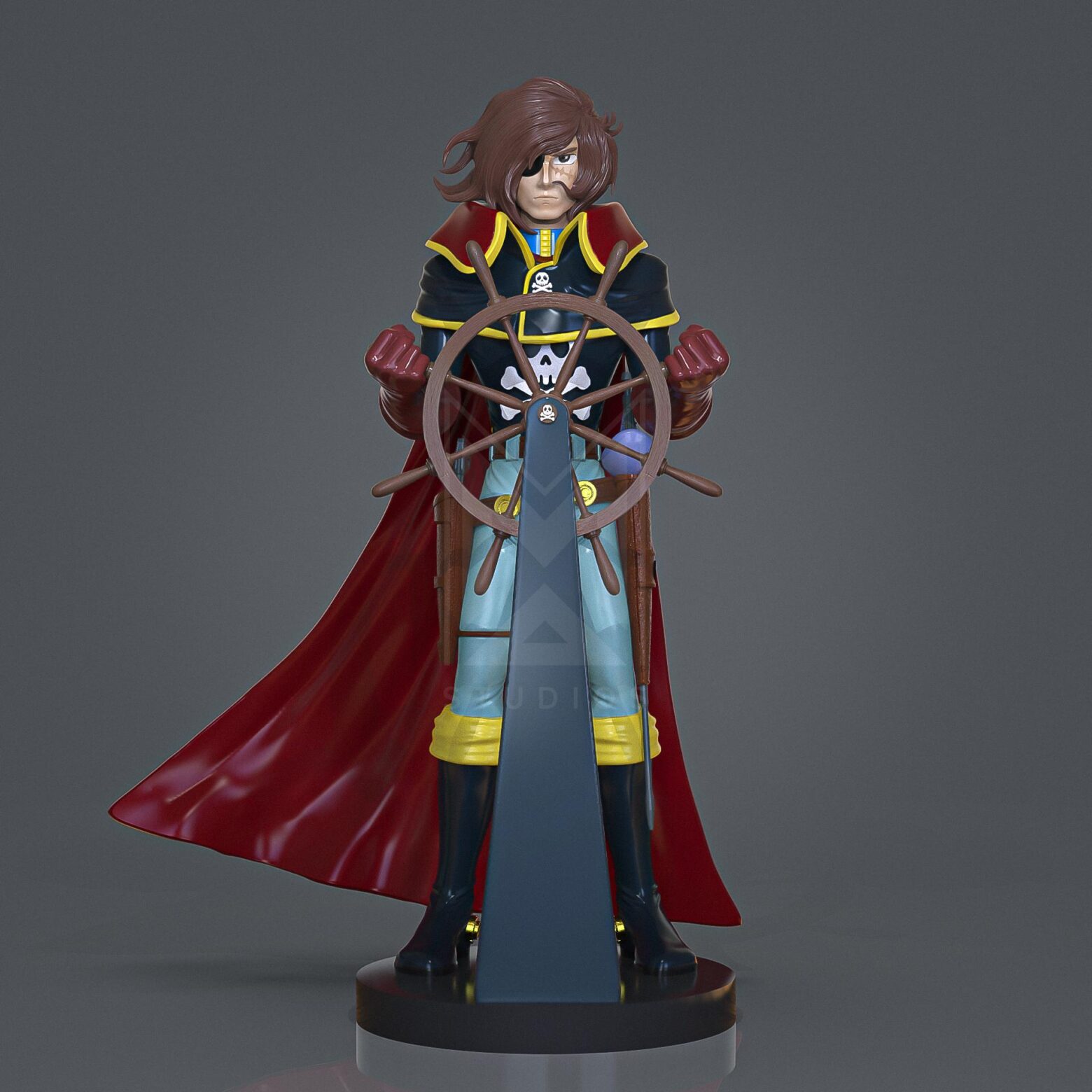 Captain Harlock 3d model