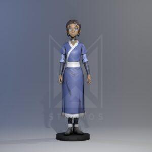 Katara Avatar 3d model The Last Airbender