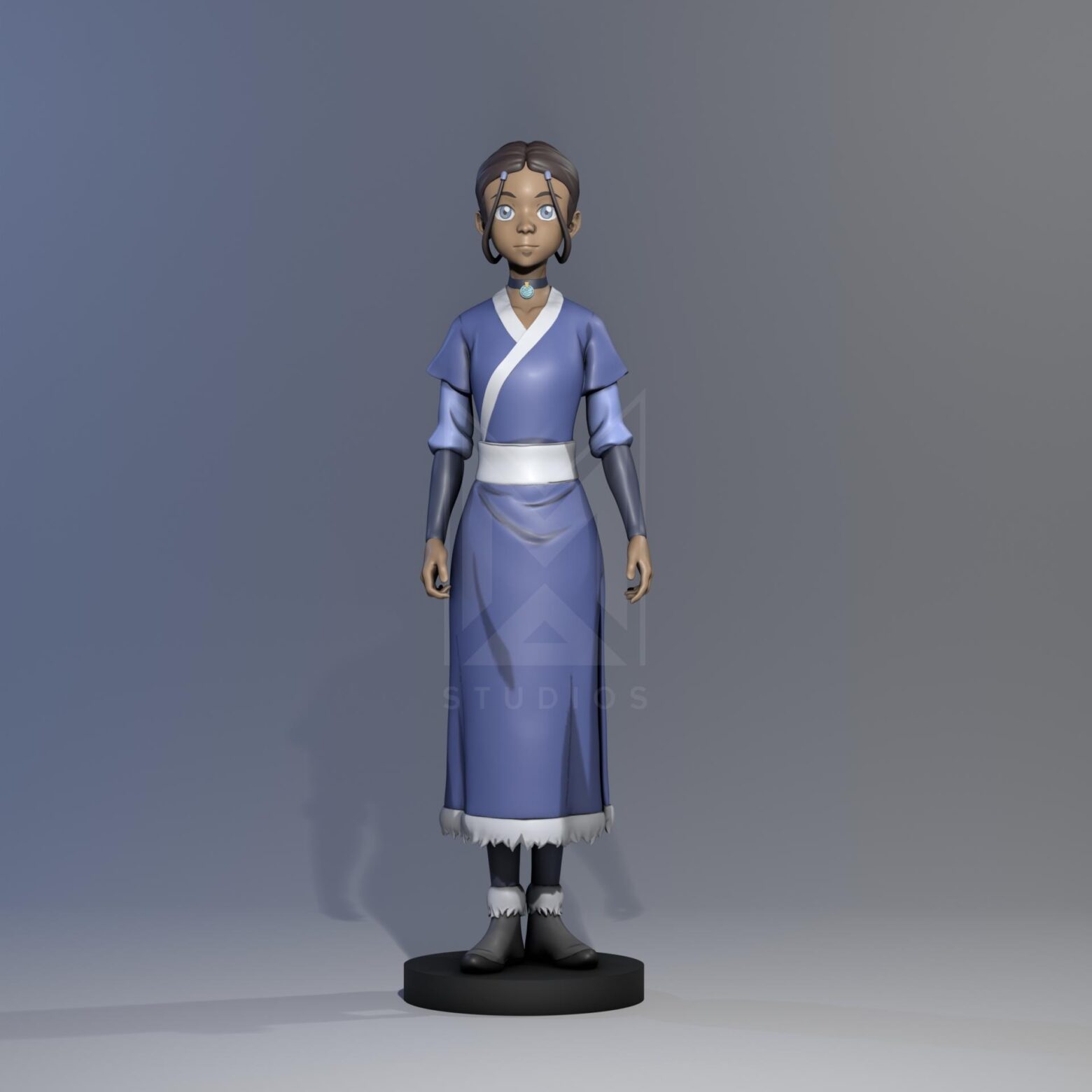 Katara Avatar 3d model The Last Airbender