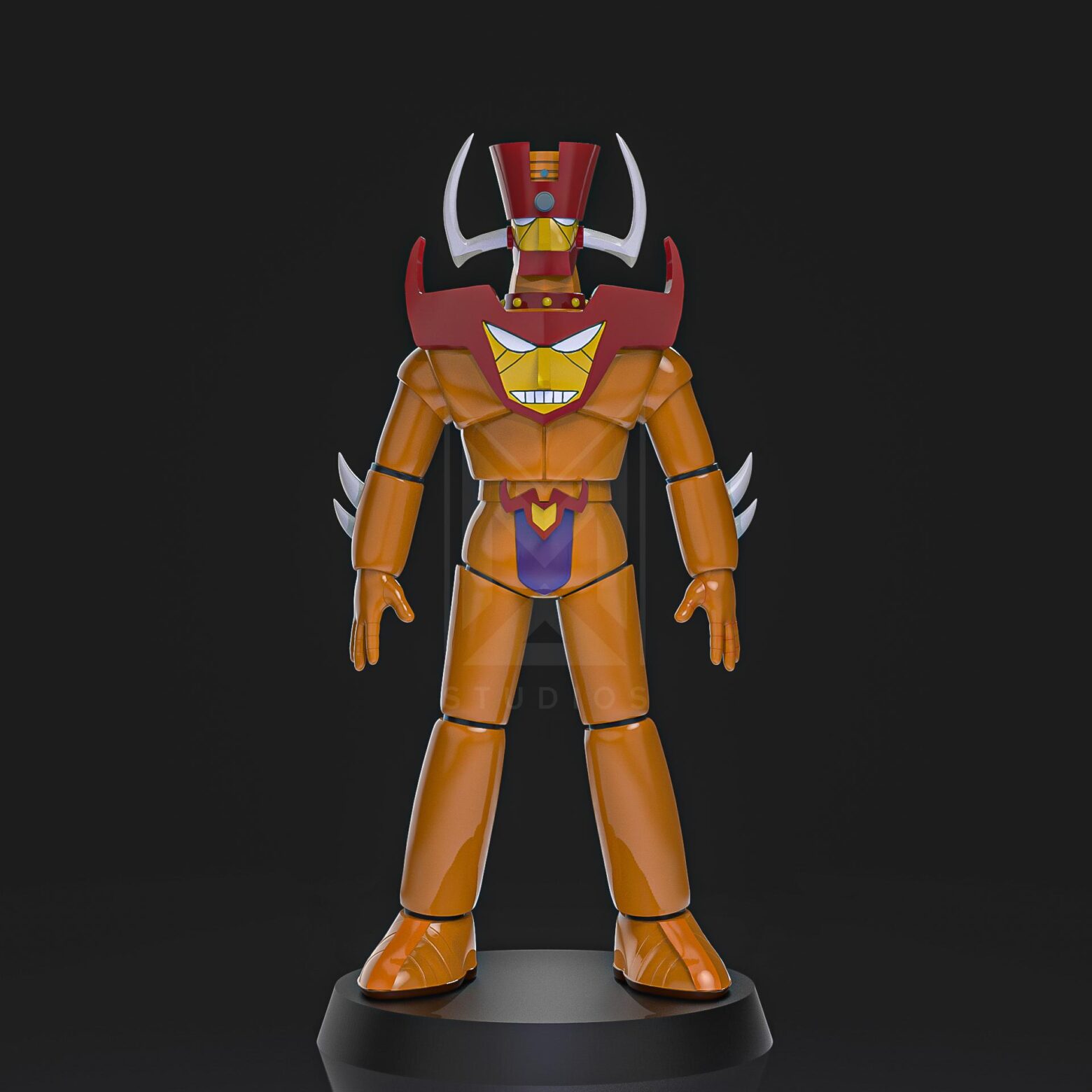 Belgas V5 Mazinger Z 3d model