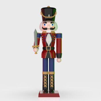 Nutcracker sword 3d model