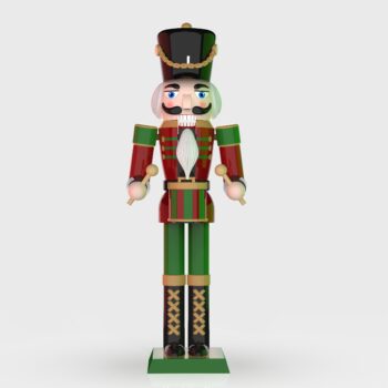 nutcracker drum 3d model