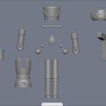 nutcracker drum 3d model